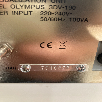 Olympus 3DV-190 Endoscopy 3D Video Processor image 3